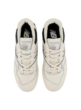 Zapatilla Unisex New Balance 550 Blanca Beige