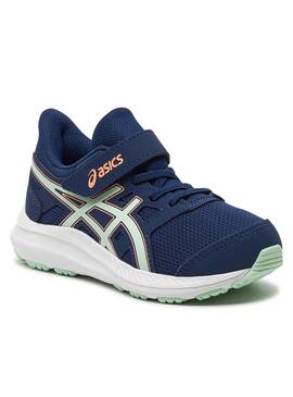 Zapatilla Junior Asics Jolt™  4 PS Marino/Verde