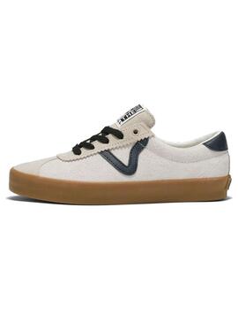 Zapatilla Unisex Vans Sport Low Beige Negro