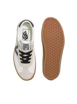 Zapatilla Unisex Vans Sport Low Beige Negro