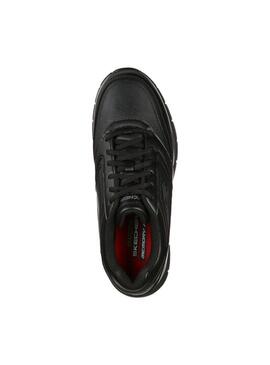 Zapatilla Hombre Skechers Work Relaxed Negra