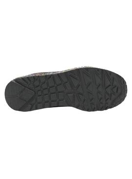 Zapatilla Niña Skechers Uno Lite Negra multicolor