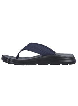 Sandalia Skechers Hombre Sargo Marino