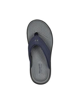 Sandalia Skechers Hombre Sargo Marino