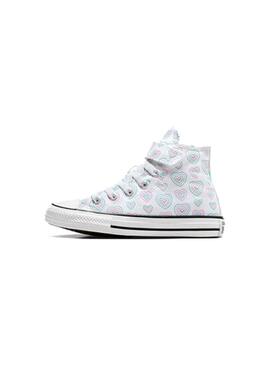 Zapatilla Niña/o Converse All Star Hi Blanca Coraz