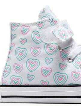 Zapatilla Niña/o Converse All Star Hi Blanca Coraz