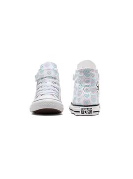 Zapatilla Niña/o Converse All Star Hi Blanca Coraz