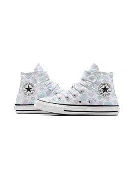 Zapatilla Niña/o Converse All Star Hi Blanca Coraz