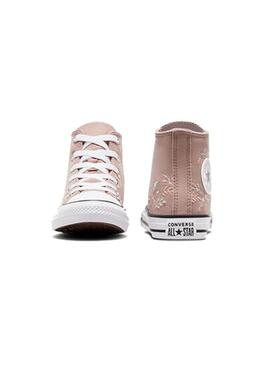 Zapatilla Niña/o Converse All Star Rosa Flores