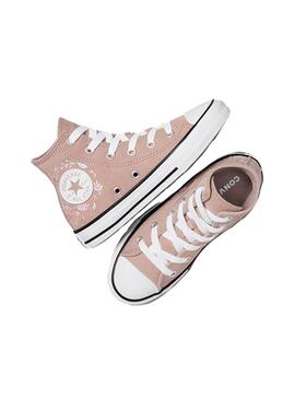 Zapatilla Niña/o Converse All Star Rosa Flores