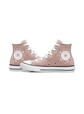 Zapatilla Niña/o Converse All Star Rosa Flores