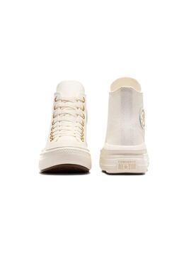 Zapatilla Niña/o Converse Move Beige