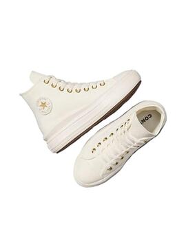 Zapatilla Niña/o Converse Move Beige