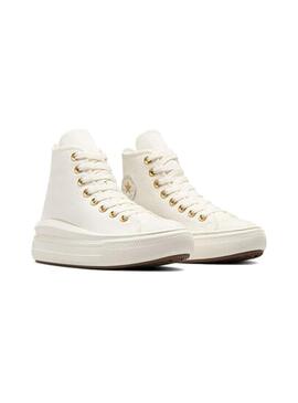 Zapatilla Niña/o Converse Move Beige