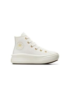 Zapatilla Niña/o Converse Move Hi Beige