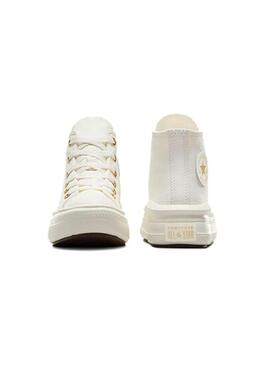 Zapatilla Niña/o Converse Move Hi Beige