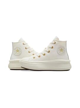 Zapatilla Niña/o Converse Move Hi Beige