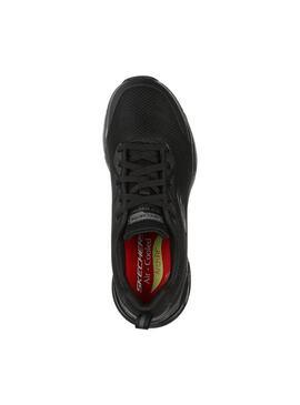 Zapatilla Mujer Skechers Arch Fit trabajo Negra