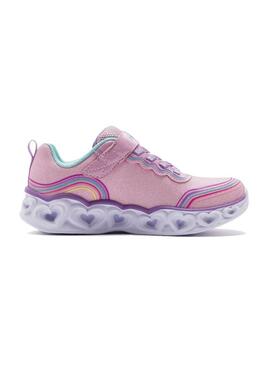 Zapatilla Niña Skechers S-Lights multicolor