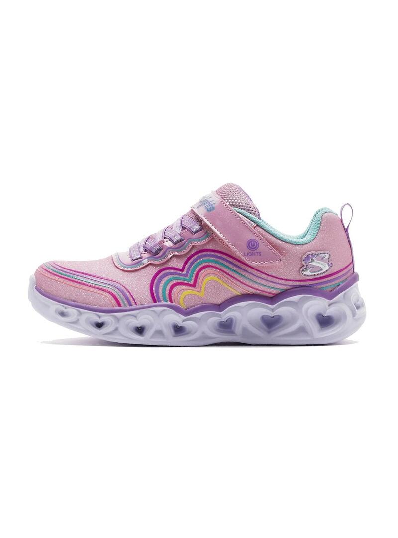 Zapatilla Niña Skechers S-Lights multicolor