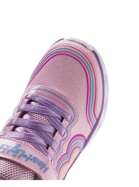 Zapatilla Niña Skechers S-Lights multicolor