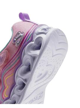 Zapatilla Niña Skechers S-Lights multicolor