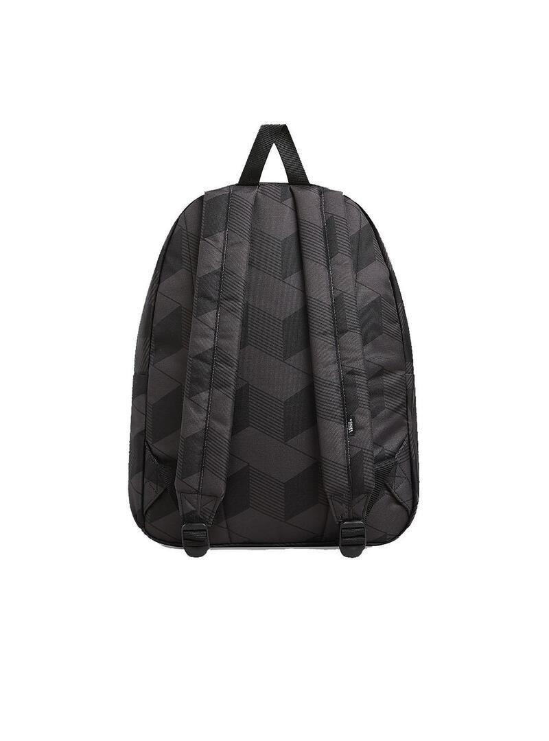 Mochila Unisex Vans Old Skool Negro Gris