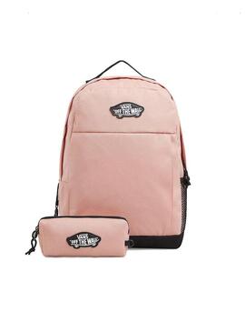 Mochila Unisex Vans Skool Rosa