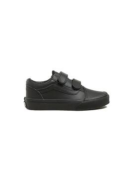 Zapatilla Niño Vans Old Skool V Negro