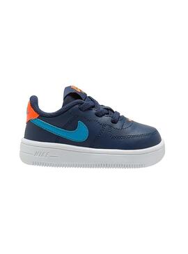 Zapatilla Baby Nike  Force 1 Marino