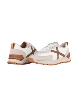 Zapatilla Hombre Munich Versatile 21 Beige Marron