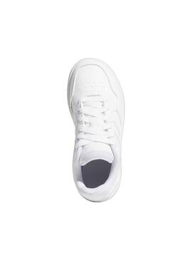 Zapatilla Unisex adidas Hoops 3.0 Blanco