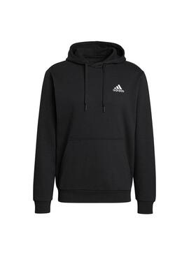 Sudadera Hombre adidas Essentials Fleece Negro