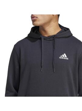 Sudadera Hombre adidas Essentials Fleece Negro