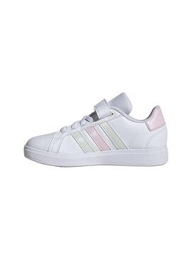 Zapatilla Niño/a Adidas Grand Court 2.0 Blanco