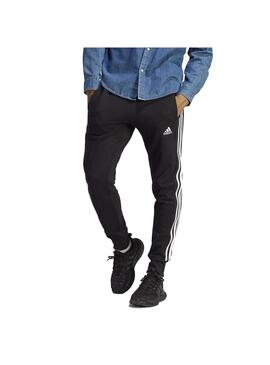 Pantalón Hombre Adidas 3S FT TC Negro Blanco