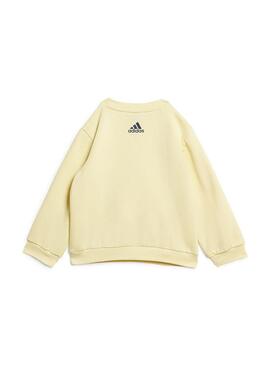 Chandal Niño/a adidas I lin Amarillo Negro