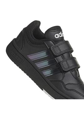 Zapatilla Niño adidas Hoops 3.0 Negra