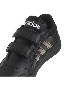 Zapatilla Niño adidas Hoops 3.0 Negra