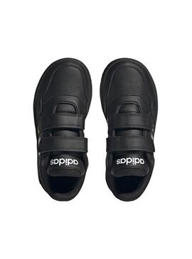 Zapatilla Niño adidas Hoops 3.0 Negra