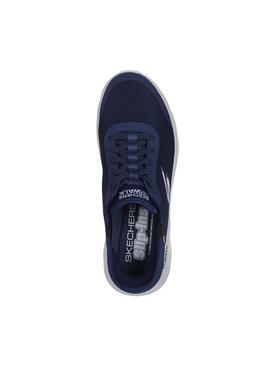 Zapatilla Hombre Skechers Go Walk Slip-ins marino