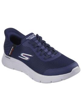 Zapatilla Hombre Skechers Go Walk Slip-ins marino