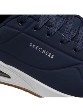 Zapatilla Hombre Skechers Uno air Marino