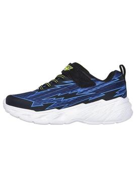 Zapatilla Niño/a Skechers Light Storm Luces Azul