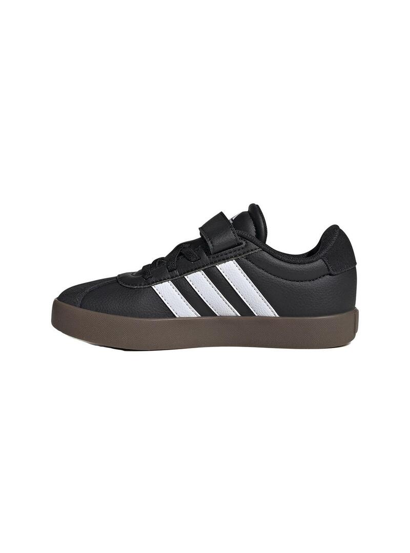 Zapatilla Niño adidas Vl Court 3.0 K Negro