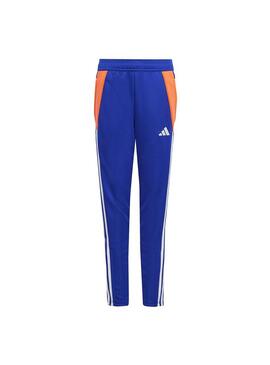 Pantalon Niño/a adidas Tiro Azul Naranja