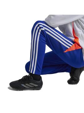 Pantalon Niño/a adidas Tiro Azul Naranja