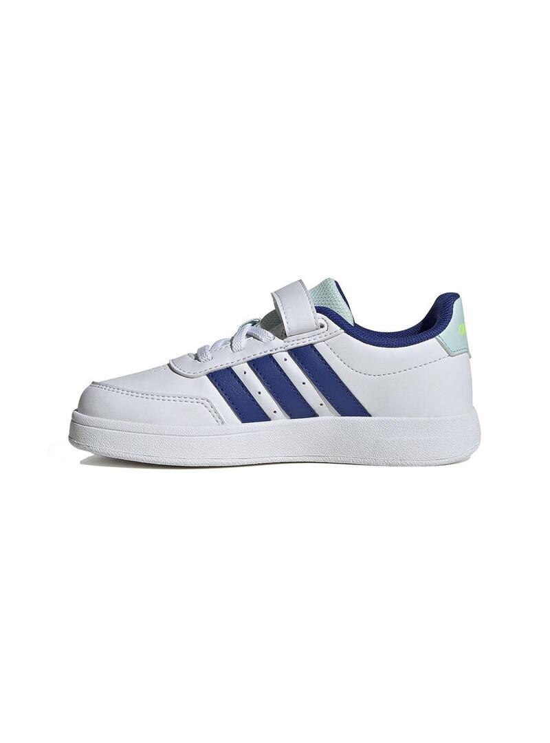 Zapatilla Niño adidas Breaknet 2.0 Blanco Azul