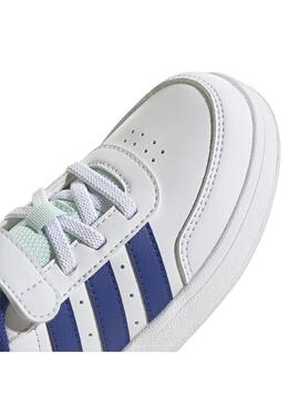 Zapatilla Niño adidas Breaknet 2.0 Blanco Azul