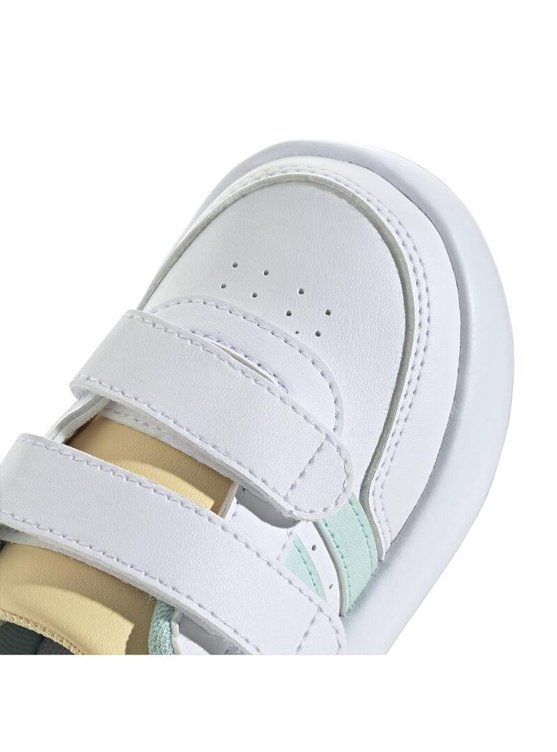 Zapatilla Niño/a adidas Breaknet Blanco Verde